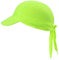 Arcweg Bandana Cap Kopftuch Mit Schirm Atmungsaktiv Pirat Kappe UV Schutz Verstellbar Bikertuch Radsport Mützen Schnelltrockned Fluoreszierendes Grün