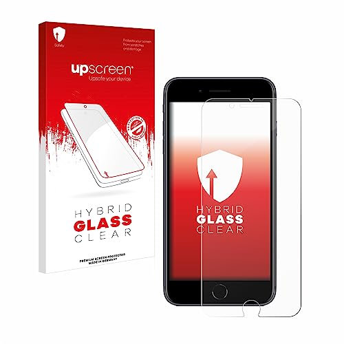 upscreen Schutzglas für Apple iPhone 8 Plus Schutzfolie Panzer Folie Glas [Extrem Kratzfest 9H, Anti-Fingerprint, Ultra-Transparent]