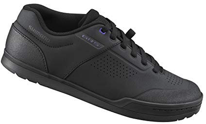 SHIMANO SH-GR501 Mens's Affordable Flat Pedal Downhill Shoe, Black, 45