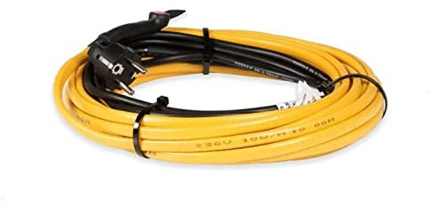 Selfio Rohrbegleitheizung Frostschutz Heizleitung 18 m 180 Watt Heizkabel mit Thermostat