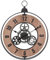 Atmosphera Mechanische Uhr, Metall, 57 x 70 cm