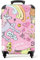 NoBoringSuitcases.com® Kinderkoffer Koffer Mädchen Trolley Handgepäck Hartschalenkoffer Klein Geschenk - Kinder - Einhorn - Regenbogen - Rosa - Kinder Koffer Madchen, 55x40x20