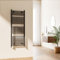EMKE Towel Rail Radiator Anthracite Grey - Modern Straight Bathroom Ladder Radiator Wall Mounted Bathroom Towel Radiator for Living Room and Kitchen 1200 x 500 mm