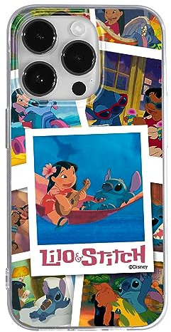 ERT GROUP mobile phone case for Iphone 14 PRO MAX original and officially Licensed Disney pattern Lilo & Stitch 001 optimally adapted to the shape of the mobile phone, case made of TPU