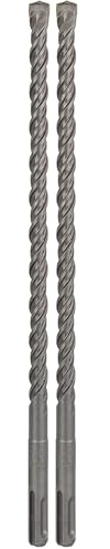 Bosch Accessories Foret SDS plus de (pour le béton, Ø 10 mm, longueur 260 mm, accessoire pour marteau burineur) (Lot de 2)