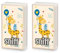 20 einzelne Taschentücher Kindermotive Geburtstag mit Giraffe. 2 Packungen mit 10 einzelnen Taschentüchern als Geschenk.