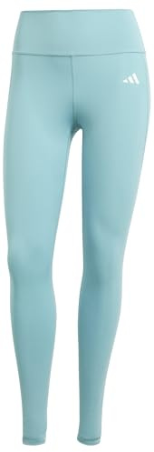 adidas Women's Optime Essentials Stash Pocket Full Length Leggings, mint ton, XL