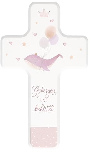Geborgen und behütet: Holzkreuz