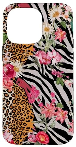 iPhone 14 Pro Max Tropical Leopard Case
