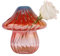 Jarrón de Cristal con Forma de Seta, Florero Hidropónico Transparente, Florero de Cristal, Florero de Setas para Flores para el Hogar, Habitación, Cocina, Decoración de Oficina