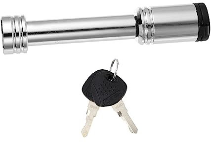 Gatuida 1 PC Remolque Pin Receptor Enganche Bloqueo Bastidores De Bicicletas para Coches Portabicicletas para Coche Portabicicletas Remolque Camión Portabicicletas Remolque Acoplador