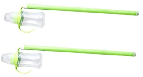 DRESSOOS Fisch Feeder Urlaub für Aquarium 2 Stücke Fischfutter Feeder Flasche Pole Karpfen Feeder Flasche