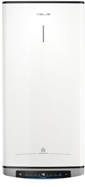 Ariston Velis Evo Dune Dry WiFi 80L – Chauffe-Eau Plat Intelligent – Gain de place Ultra-Plat 27cm – Multiposition – 25% d'Économie d'Énergie – Flexibilité Énergétique – Installation en France
