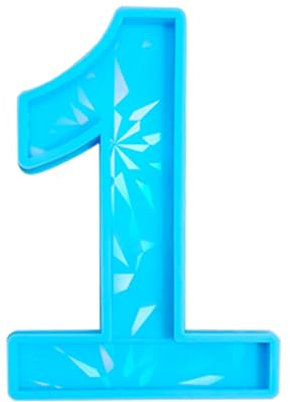 Silikonform für Geburtstagskuchen, Gips, Kunstharz, Gießformen, Festival, Ornament, Heimdekoration