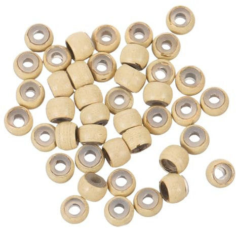 SAFIGLE Silicone Hair Beads Set for Extension and Braids Large Size Fashion and Reliable