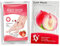 2 Paar Fußmaske,Fussmaske Socken,Hornhaut Socken,Foot Peel Mask, Natürlich Sanft Fußpflege,Feuchtigkeitsspendende Peeling-Fußmaske für Männer und Frauen, Repariert Raue Fersen(Erdbeeren + Pfirsiche)