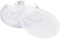 MATANA 120 Premium Clear Hard Plastic Dessert Plates, 19cm / 7 Inch & 25cm / 10 Inch - Elegant & Reusable Small Side Plates, Starter Plate for Weddings, Birthdays, Picnic, BBQ, Parties