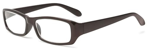 VEVESMUNDO Rechteckig Lesebrille Leicht Lesehilfe Damen Herren Weitsichtigkeit Brillen mit Dioptrien +1.0 1.5 2.0 2.5 3.0 3.5 4.0 4.5 5.0 5.5 6.0 6.5 7.0 7.5 8.0