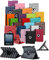 London Gadget Store For Amazon Fire 7 Tablet (2017) with Alexa, 7 inch - MobiBax Prime Custom Made Tablet Case Cover with 360° Rotating and Stand Feature in HOT PINK