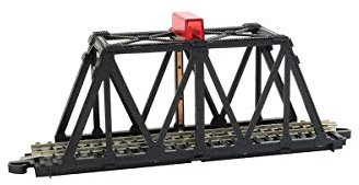 Bachmann Trains - E-Z Track Blinking Bridge - Scala N (44873) , Nero