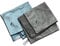 Ha-Ra Star-Tuch 2er Set blau & anthrazit I Mikrofaser Tuch für Oberflächen-Reinigung I Putztücher mit Saum in 40 x 40 cm I Hochleistungs-Mikrofaser I hohe Reinigungskraft & streifenfrei