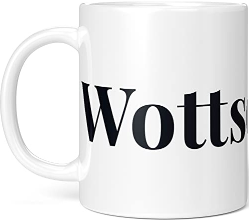 JUNIWORDS Tasse, Wottsefack?, Wähle Farbe, Weiß
