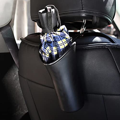 Plastific Multi-purpose Car Storage Holder for Beverage Trash Accessories Bottle Holder Waterproof Folding Umbrella Storage Organizer Vehicle-mounted
