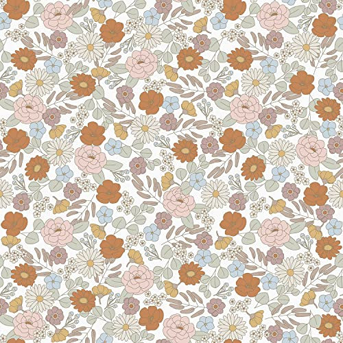 Little Dutch Vliestapete - Vintage Little Flowers Wandfarbe