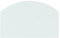 Gecheer Kaminofen Glasplatte mit Bodenschutz Kaminplatte Kaminglas Ofenglas Bodenplatte Funkenschutzplatte Glasbodenplatte Kaminbodenplatte Glasplatte 80x50 cm