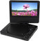 9.5 Portable DVD Player with 7.5 Swivel Screen Car Built-in 5 Hours Rechargeable Battery, Supports All-Region, Earphone/SD Card/USB/AV-in/AV-Out