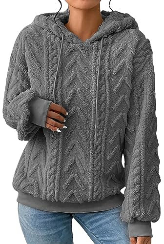YULONGESS Modisches, Leichtes Outdoor-Oberteil Herbstshirt Mit Taschen Pure Color Loose Crop