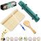 Sushi Maker Roller,Sushi Set zum Selber Machen,6-teiliges Sushi Bazooka Set,Sushi Roller Multifunktionale für Anfänger,Sushimaker und Bambusmatte,DIY Sushi Roller Tool für Anfänger zu Hause