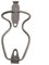 Porte-bidon en titane pour VTT et vélo de route Poids 25 g