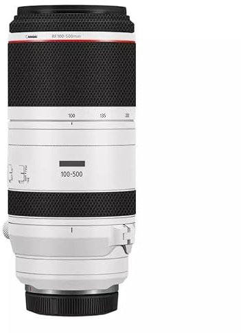 Autocollant pour objectif d'appareil photo 100 500 Film de protection autocollant pour Canon RF 100-500 mm F4,5-7,1 L est USM (blanc mat)