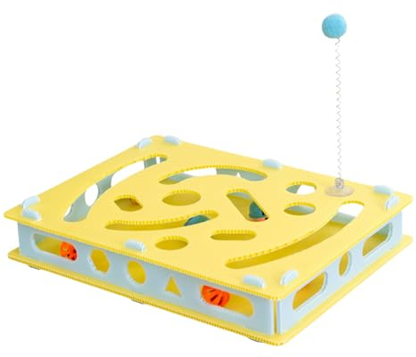 Katzen Puzzle Spielzeug Stimulierendes Katzen Spielzeug Mit -Puzzle Für