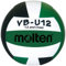 Molten VBU12 Leichter Volleyball, Grün/Schwarz/Weiß, ab 12 Jahren