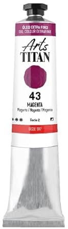 ÓLEO MAGENTA TITAN Extrafino 6 - 20ml. Nº 43
