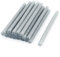 sourcingmap 20 Pcs Silver Tone Glitter Hot Melt Glue Gun Adhesive Sticks 7x100mm