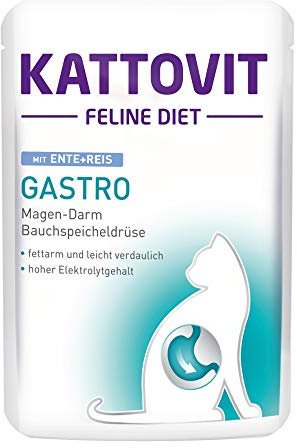 Kattovit Gastro Ente+Reis 85gP