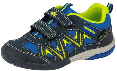 Lico KOLIBRI V H Unisex Kinder Sneaker, Blau Marine Lemon, 37 EU