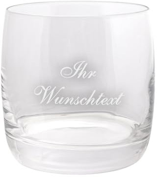 Personalisiertes Whiskyglas mit Gravur | Spülmaschinenfest Graviert | 310ml Tumbler | Wunschtext | Whiskey Geschenke für Männer | Whisky Zubehör | Originelle Geschenkidee zu Weihnachten