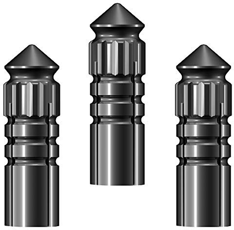Mission Darts Unisex – Erwachsene Mission F-Protect Dart-Flight-Protektor, Gun Metal grau, 1 Set (3)