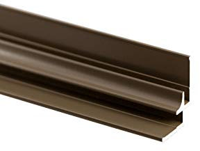 Schulte 4060991008955 Profilé d'angle intérieur pour Panneau Mural pour Salle de Bains DécoDesign, revêtement décoratif Douche, Taupe, 210 cm
