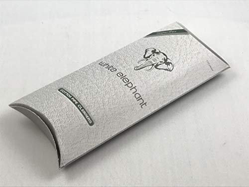 White Elephant Pfeifen Reiniger Baumwolle - 1 x 100er Packung Superflex umweltbewusst Made in Germany Basteln Plüsch biegsam