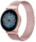 ZGCE Kompatibel mit Samsung Galaxy Watch Active/Active 2 40mm/44mm Armband, 20mm Edelstahl Mesh Metall Uhrenarmband für Gear Sport/S2 Classic/Garmin Vivo Active 3/Watch 3 41mm (20mm, Rosa)