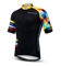 Herren Radtrikot Sets Kurzarm Ärmellos Fahrradtrikots Anzüge MTB Shirts Top Shorts Rennrad Kleidung, Cd6113, L Brust 96/102 cm