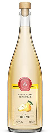 Westhofener Alte Birne, holzfassgereift, regionale Birnen, fein, mild & fruchtig (1 x 1 l)
