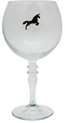 Unicorn 23 Oz Gin Glass Balloon Style Gift Boxed 382