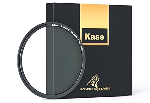 Kase Wolverine 82 mm MCUV-Filter, magnetisch, stoßfest, gehärtetes optisches Glas, UV-Schutzfilter für 82 mm Kameraobjektiv