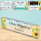 Desk Name Plate Personalised Custom Acrylic Block Nameplate Sign for Desks Office Customized Desk Plate Appreciation Décor Gift-8x2.5inch
